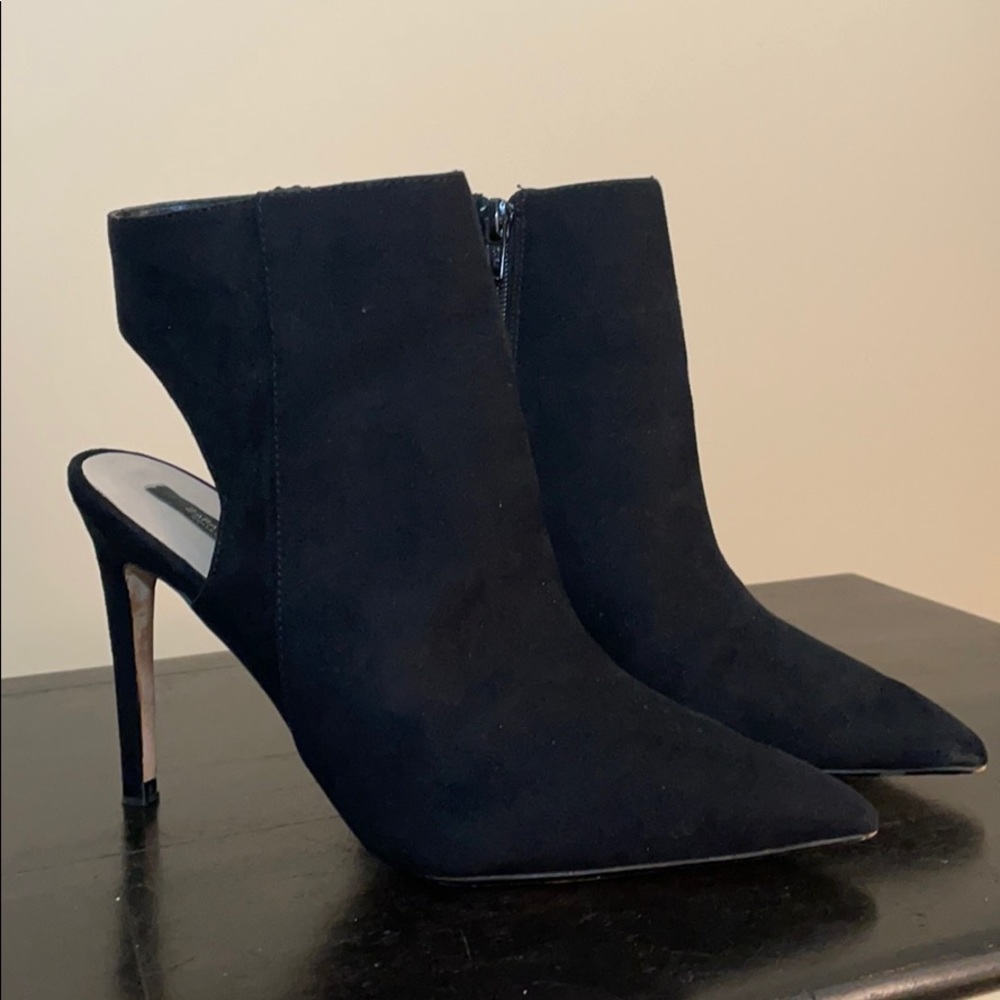 Zara Suede Heels
